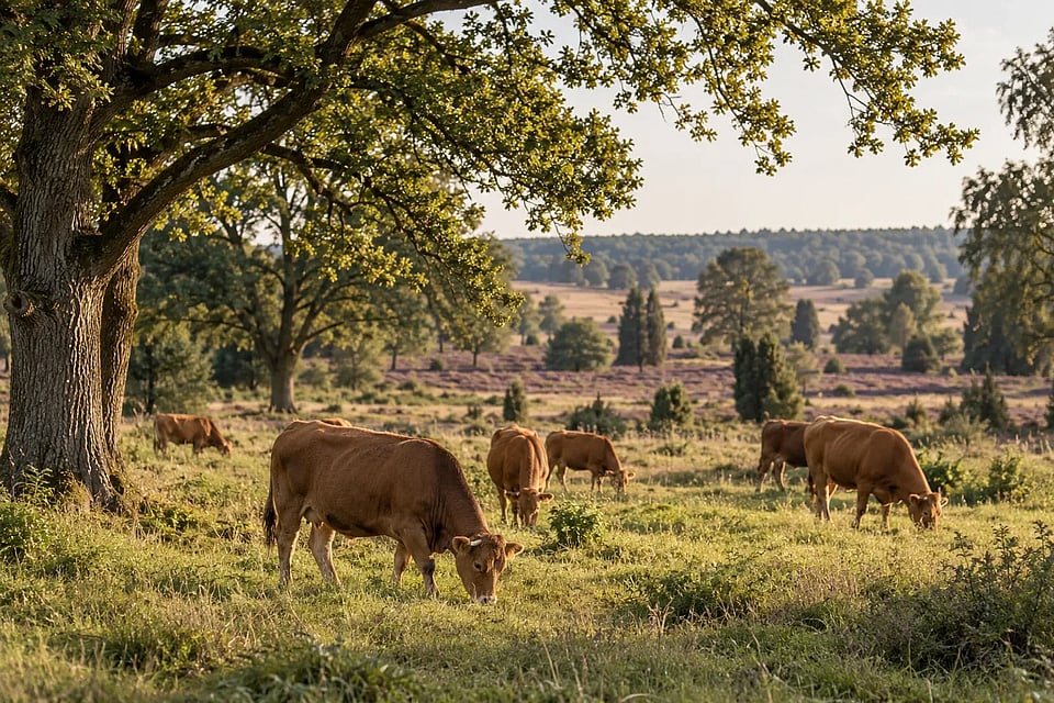 Rinder auf der Weide