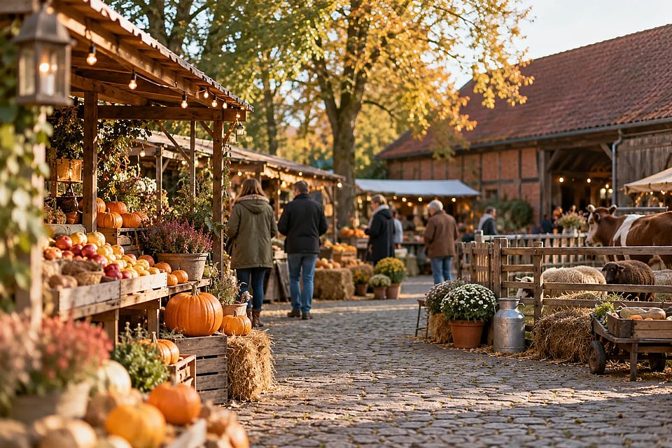 Herbstmarkt auf dem Hof